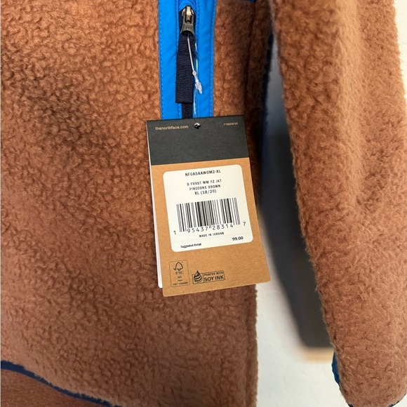 THE NORTH FACE Boys' Forrest Mixed-Media Full Zip Fleece Jacket kids X-Large - Picture 4 of 10